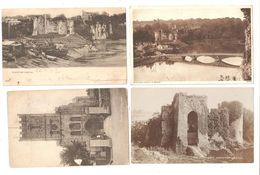 FOUR CHEPSTOW MONMOUTHSHIRE WALES POSTCARDS - Monmouthshire