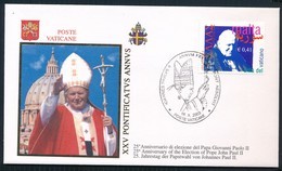 °°° VATICANO - 25° ANNIVERSARIO DI GIOVANNI PAOLO II - 2003 MNH°°° - Briefe U. Dokumente