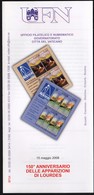 Vatican 2008 / 15th Ann. Of The Lourdes Apparations / Prospectus, Leaflet, Brochure - Covers & Documents