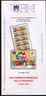 Vatican 2008 / XXIII World Youth Day Sydney / Prospectus, Leaflet, Brochure - Storia Postale