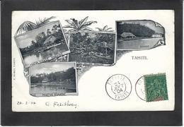 CPA Tahiti Océanie Polynésie Française  Circulé Royalty - Tahiti