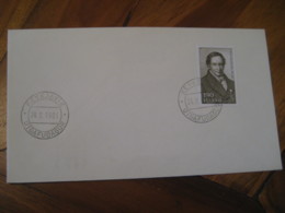 REYKJAVIK 1981 Finnur Magnusson Stamp On Cancel Cover ICELAND - Briefe U. Dokumente