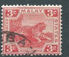 Etats Malais Fédérés   - Yvert N°  43  Oblitéré    -  Bce 18248 - Federated Malay States