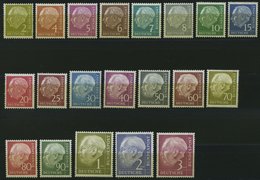 BUNDESREPUBLIK 177-96 **, 1954, Heuß, Prachtsatz, Mi. 280.- - Sonstige & Ohne Zuordnung