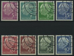 BUNDESREPUBLIK 179-260y O, 1960, Heuß Lumogen, Prachtsatz, Gepr. Schlegel, Mi. 450.- - Sonstige & Ohne Zuordnung