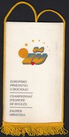 Croatia Zagreb 1994 / European Championship In Bowls / Boules, Bocce / Flag, Pennant - Bowling