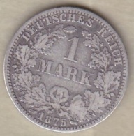 Empire. 1 Mark 1875 A (BERLIN) , En Argent - 1 Mark