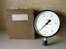 Vintage Soviet Industrial Manometer MTP-160, 0-10 Kg/cm In Original Box - Other Apparatus