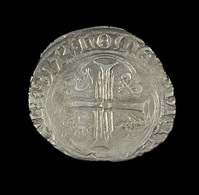 Blanc à La Couronne  - Charles VIII - France - 1483-98 - ° 15  Rouen -  Billon - TB+ - 2,69gr. - - 1483-1498 Charles VIII L'Affable