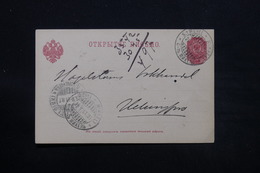 FINLANDE - Carte De Correspondance De Saint Michel En 1901 ( Administration Russe ) - L 28075 - Storia Postale