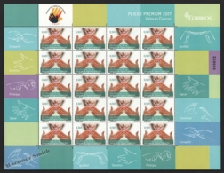 Espagne - Spain - España - Premium Sheet 2017 - Yvert 4881, National Day Spanish Sign Language - MNH - Feuilles Complètes