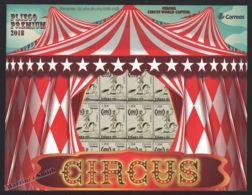 Espagne - Spain - España - Premium Sheet 2018 - Girona Circus World Capitla - 250th Ann Of The Circus - MNH - Ganze Bögen