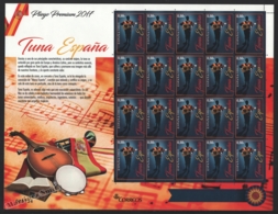 Espagne - Spain - España - Premium Sheet 2017 - Yvert 4912, Music, Spanish Tuna - MNH - Feuilles Complètes