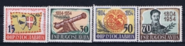 Jugoslawien Mi 751 - 754 Postfrisch/neuf Sans Charniere /MNH/**  1954 - Ungebraucht