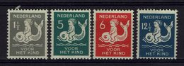 Pays-Bas - 1929-30 - N° 223/226 - Neufs X - Trace De Charnière - B/TB - - Ongebruikt