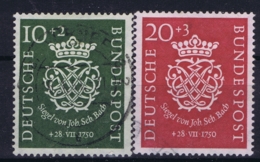 Bundespost: Mi 121 - 122 Obl./Gestempelt/used    1950 - Gebraucht