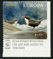 NORUEGA/ NORWAY/ NORWEGEN/ NORVÈGE- EUROPA 2019 -NATIONAL BIRDS.-"AVES - BIRDS - VÖGEL -OISEAUX"- SELLO Del CARNETS - D - 2019