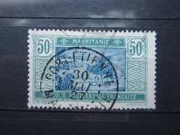 VEND BEAU TIMBRE DE MAURITANIE N° 46 , OBLITERATION " PORT-ETIENNE " !!! - Used Stamps