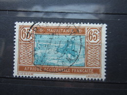 VEND BEAU TIMBRE DE MAURITANIE N° 48 , OBLITERATION " PORT-ETIENNE " !!! - Used Stamps