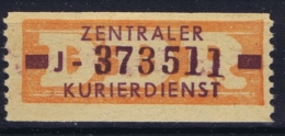 DDR Zentraler Kurierdienst  Mi 22 Postfrisch/neuf Sans Charniere /MNH/** 1958 - Other & Unclassified
