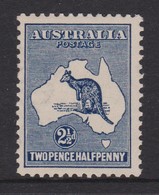 Australia 1915 Kangaroo 2 1/2 D Indigo 2nd Watermark MH - - Nuevos