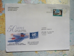 Flamme Les Nations Unies Pour Un Monde Meilleur 18/03/2002 - Lettres & Documents