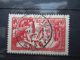 VEND BEAU TIMBRE DE MAURITANIE N° 70 , OBLITERATION " SAINT-LOUIS - SENEGAL " !!! - Used Stamps