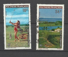 Polynésie   Poste N° 94 Et 95  Golf  Oblitérés B/TB      ....... - Golf