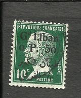 FRENCH LEBANON YVERT 24 ERROR PIASTRE ALARGED USED - Unused Stamps