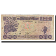 Billet, Guinea, 100 Francs, 1960, 1960-03-01, KM:30a, TB - Guinea