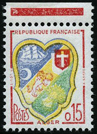 ** N°1232 15c Polychrome, Couleur Quasi Absente Au Niveau Du Blason, Belle Variété D'impression - TB - Autres & Non Classés