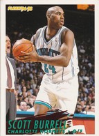 BASKETBALL NBA - OFFICIAL   CHROMO  1994/95 - SCOTT BURRELL - CHARLOTTE HORNETS - 1990-1999