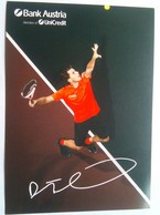 Dominic Thiem   Signed Card - Authographs