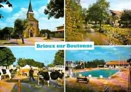 BRIOUX Sur BOUTONNE - Multivues. CPM - Brioux Sur Boutonne