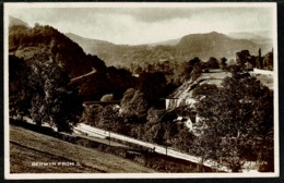 Ref 1287 - 1937 Real Photo Postcard - Berwyn From South - Denbighshire Wales - Denbighshire