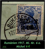 Rumänien - Mi. Nr. 6 A + 7 A - Sonstige & Ohne Zuordnung