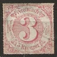 Timbre Allemagne 1862 Thurn & Taxis District Sud 62 - Mint