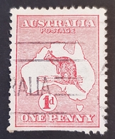1913 Kangaroo And Map, Australia, *,**, Or Used - Oblitérés