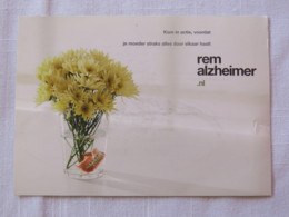 Holland Around 2018 Unused Postcard Alzheimer - Lettres & Documents