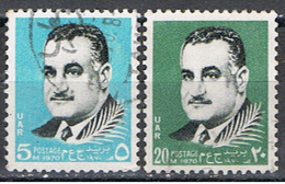 EGYPTE 67 // YVERT 834 + 835 // 1970 - Oblitérés