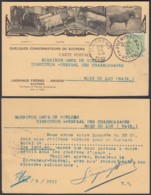 Belgique - COB 83 Sur CP Pub " Chevaux, Vaches " De Anvers Vers Bois Du Luc 1911  (DD) DC3045 - Altri & Non Classificati