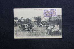 OUBANGUI / CONGO - Carte Rare De Semio Sur Belle Carte (Mission Marchand à Loango) Affr Oubangui De 1918 - L 28878 - Covers & Documents