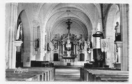 COURSON LES CARRIERES - N° 8279 - INTERIEUR DE L' EGLISE - Photo Ed. E. MIGNON - FORMAT CPA NON VOYAGEE - Courson-les-Carrières