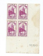 3145 - Coin Daté MAROC 12/12/1941 Sefrou YT 167 Mosquée - Ungebraucht