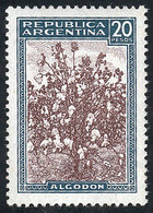 ARGENTINA: GJ.772, 20P. Cotton, Printed On CHALKY PAPER, Mint, Very Fine Quality, Catalog Value US$200 - Other & Unclassified
