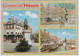 Hoorn Multiview. Statue Of Jan Pieterszoon Coen, Ship Boys Of The Bontekoe Sculptures - Hoorn