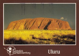 Postcard Uluru Northern Territory PU Canberra 1990  My Ref  B23593 - Uluru & The Olgas