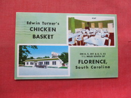 Edwin Turner's Chicken Basket    Florence  South Carolina    Ref 3334 - Florence