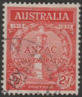 AUSTRALIA - USED 1935 2d Anzac - Oblitérés