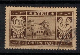 SYRIE          N°  YVERT      TAXE 32    OBLITERE       ( O   3/53 ) - Timbres-taxe